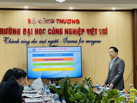 Hội nghị tổng kết công tác tuyển sinh năm 2023 và phương hướng tuyển sinh năm 2024